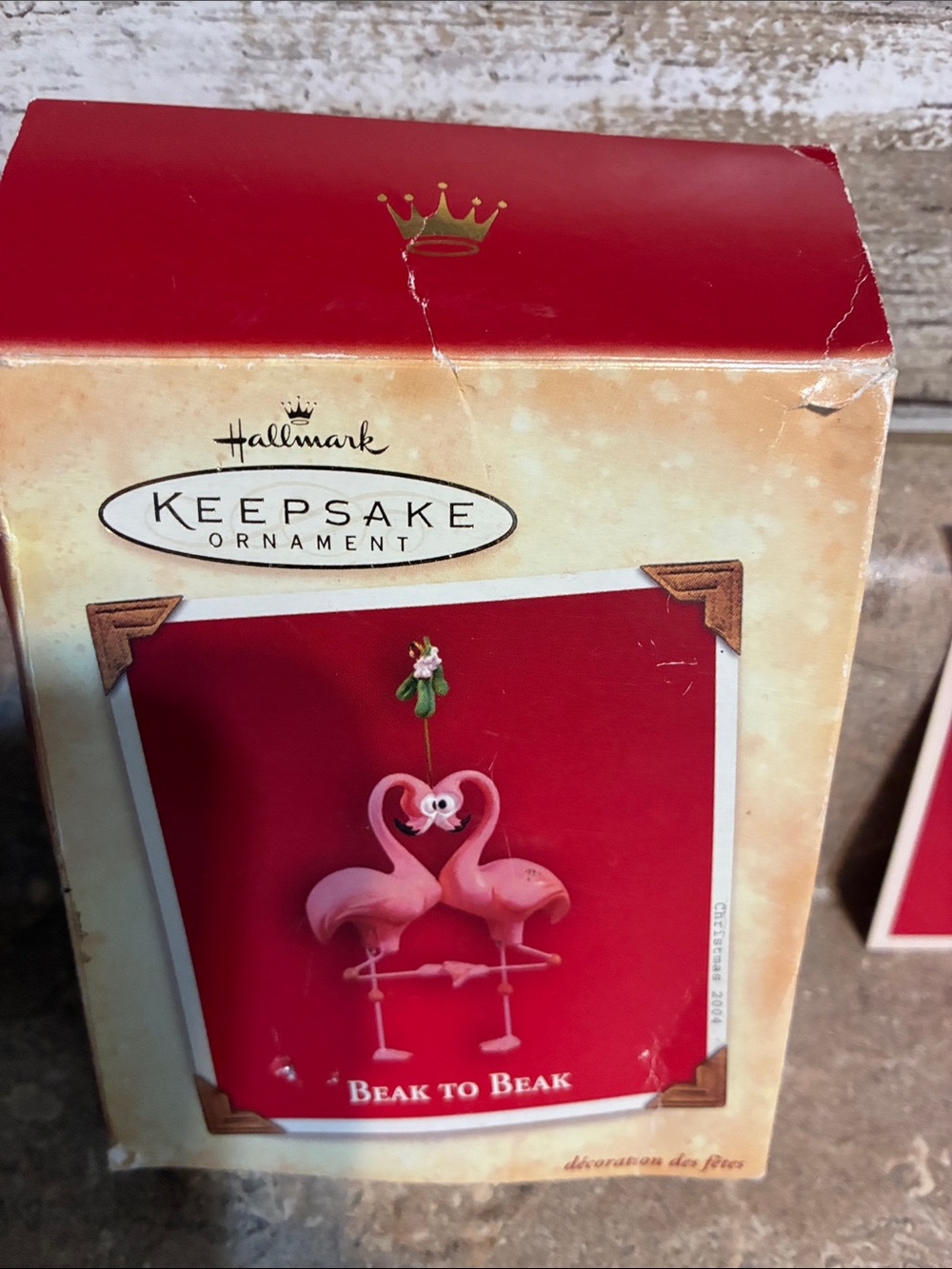 Hallmark Pink Flamingo 'Beak to Beak' Holiday Ornament - Picture 3 of 9